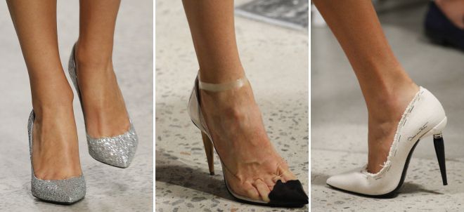  классические туфли на каблуке