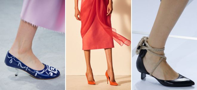 женские черные классические туфли