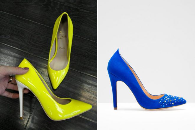 красивые туфли лодочки на шпильке