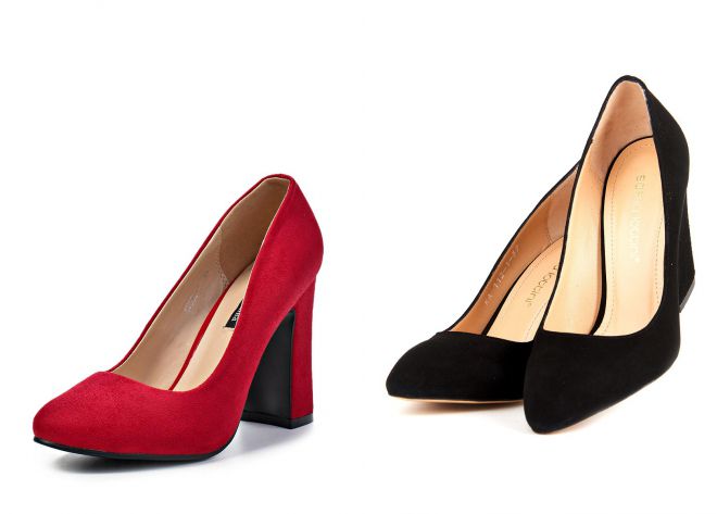 красивые замшевые туфли