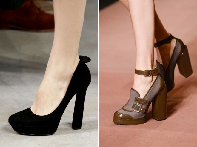 красивые демисезонные туфли