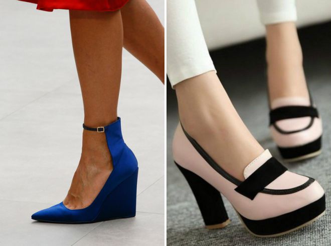 красивые весенние туфли