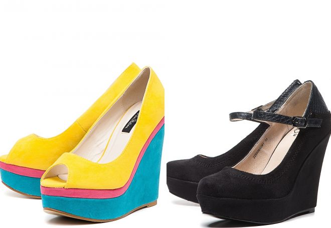 черные замшевые туфли