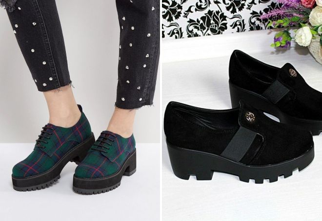 замшевые туфли для девушек