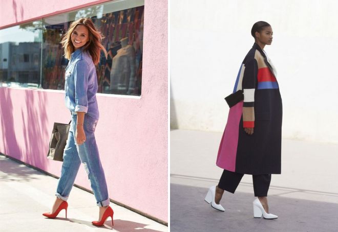  с чем носить замшевые туфли