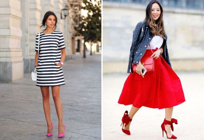  красные замшевые туфли