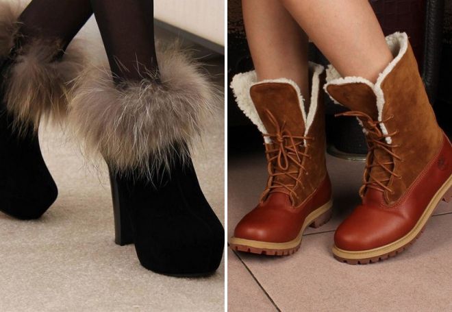 ботинки с мехом осень 2017 ботинки с мехом осень 2017