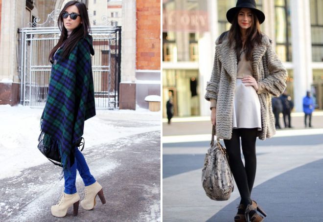 женские ботильоны на толстом каблуке