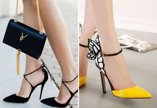 модные босоножки на шпильке 2017