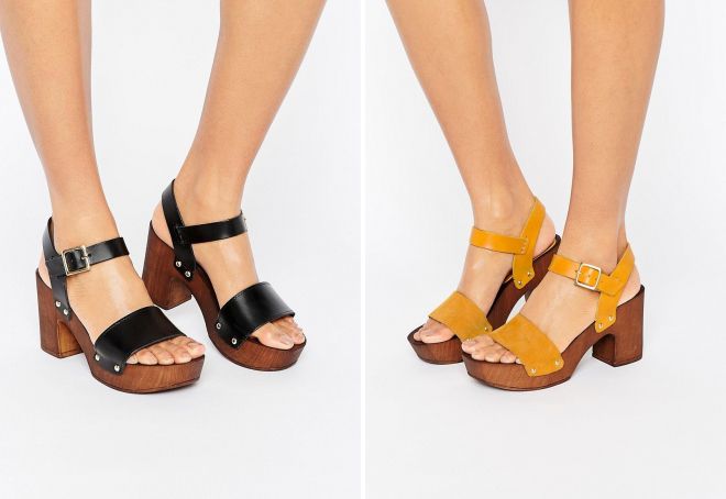 босоножки на каблуке 2017 тренды