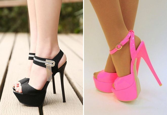 высота каблука 2017