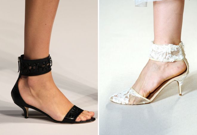 модная высота каблука 2017