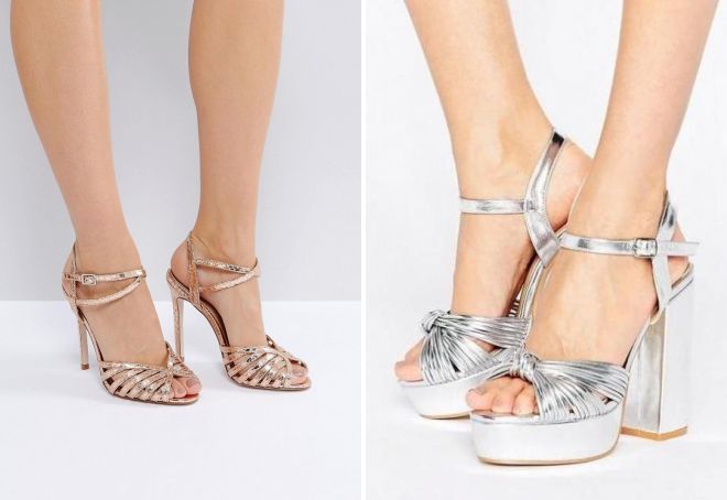 летние босоножки на каблуке 2017