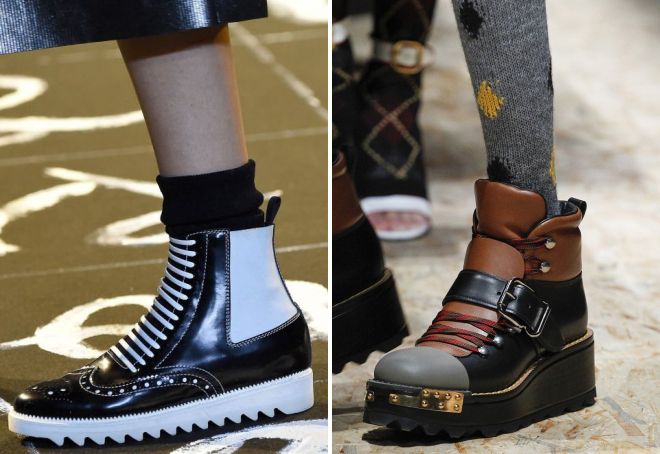 ботинки осень 2017