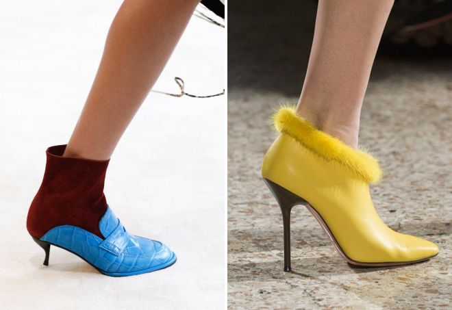 ботильоны осень 2017