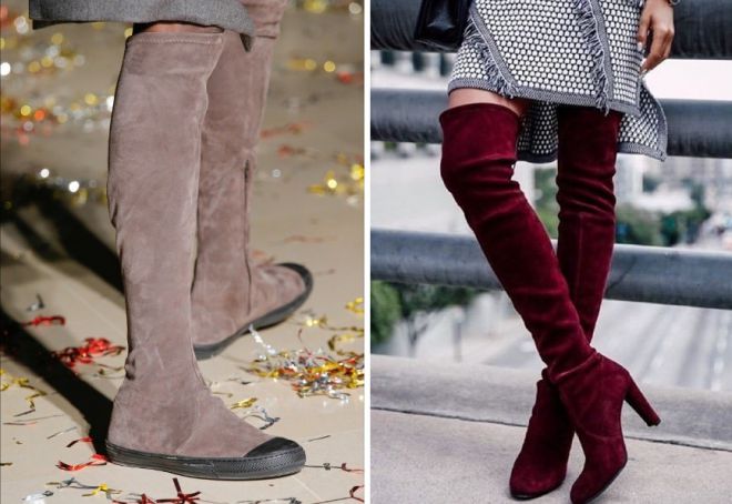 ботфорты осень 2017
