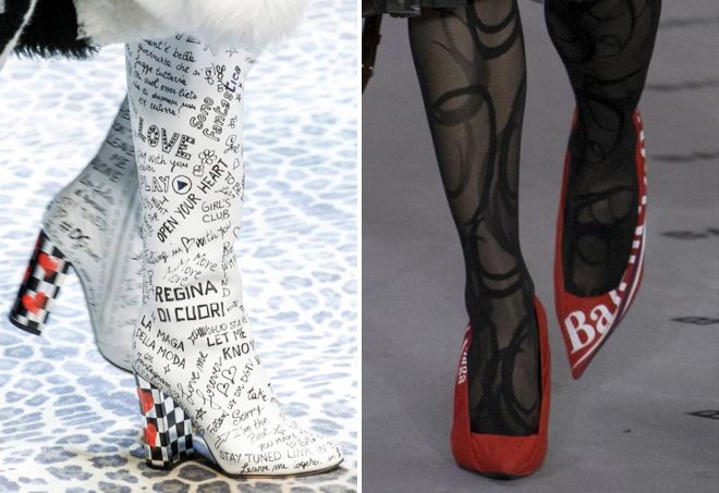 женская осенняя обувь 2017