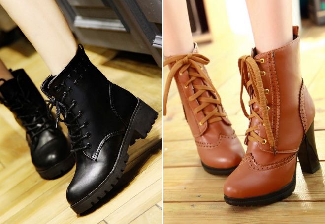 модные ботинки осень 2017