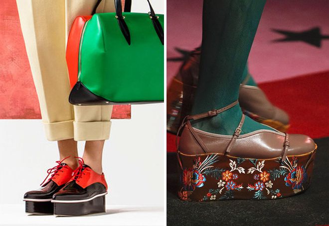 кожаные туфли на платформе кожаные туфли на платформе