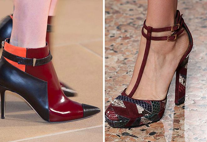 кожанные комбинированные туфли кожанные комбинированные туфли