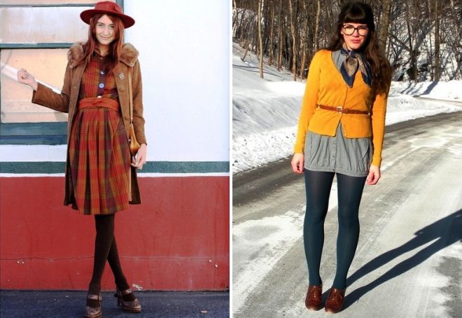 с чем носить коричневые туфли