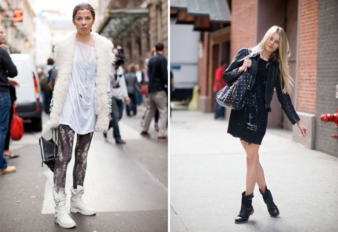 весенние короткие сапоги