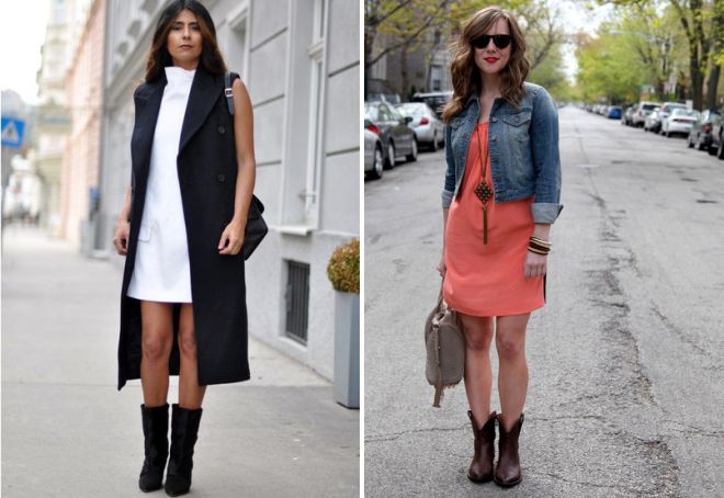 женские короткие весенние сапоги