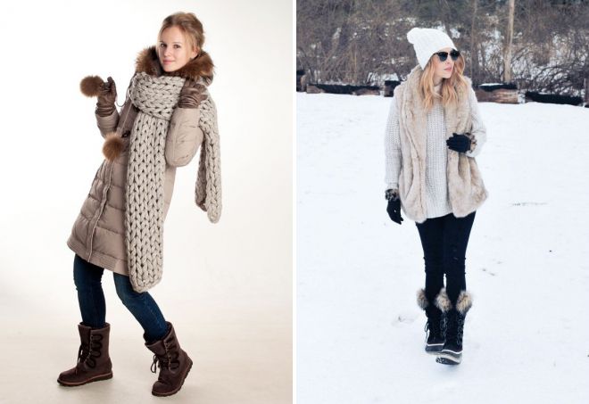 короткие сапоги без каблука