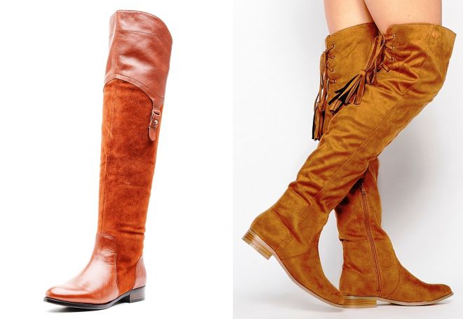 высокие рыжие сапоги ботфорты высокие рыжие сапоги ботфорты
