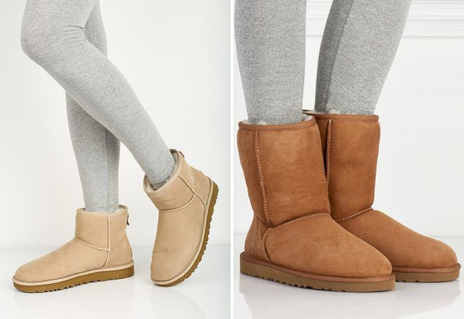 модные зимние угги