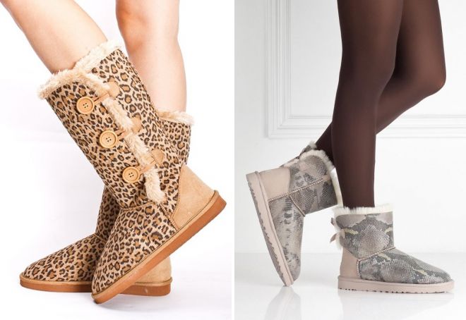 зимняя обувь угги