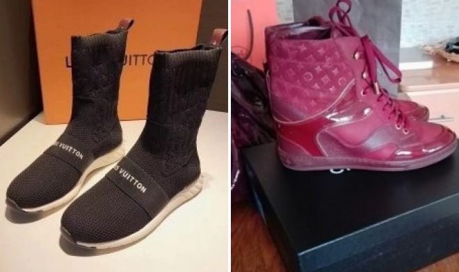 женские сникерсы Луи Виттон