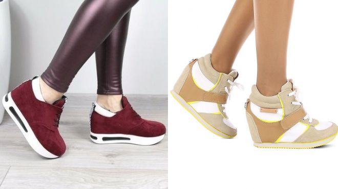 женские сникерсы из замши