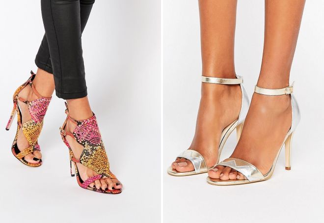 босоножки на каблуке 2017