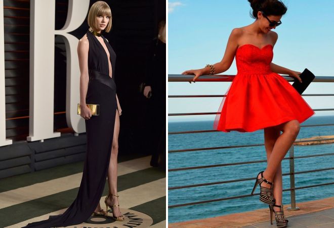 женские босоножки на каблуке