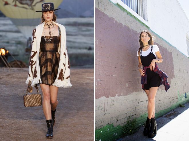 с чем носить ботинки на тракторной подошве 2017