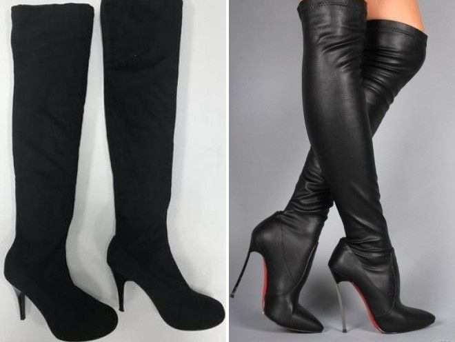 ботфорты на полную ногу