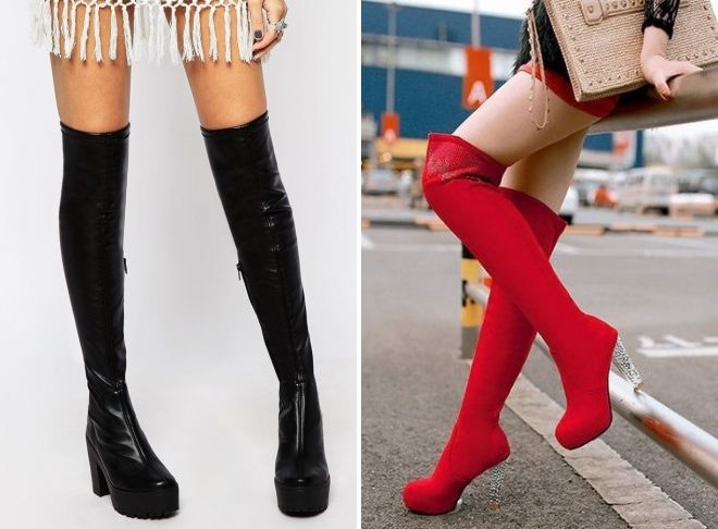 ботфорты чулки