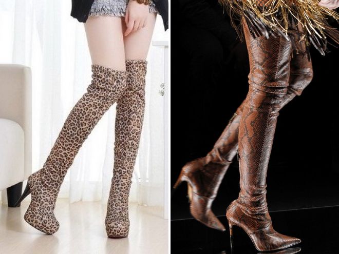 ботфорты чулки