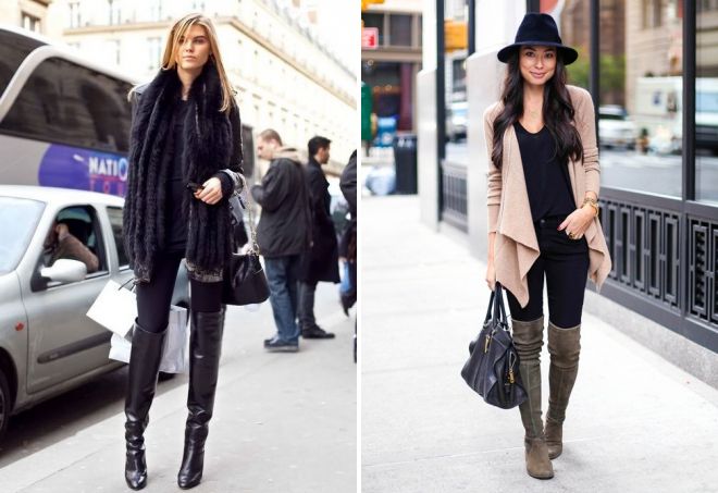 осенние ботфорты