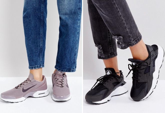 кроссовки на платформе nike