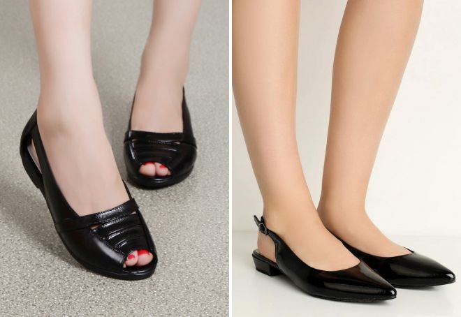 летние женские кожаные туфли