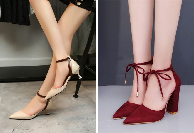 летние туфли на каблуке