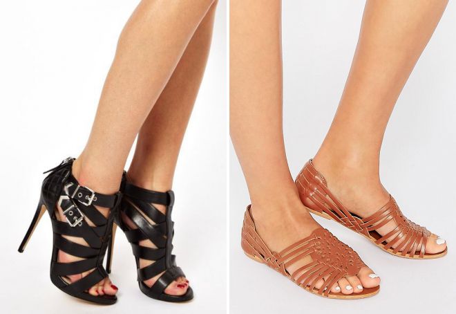 модные летние туфли