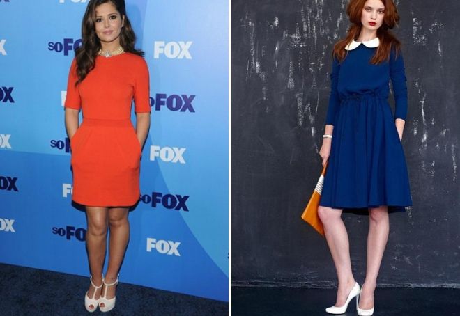 белые туфли на высоком каблуке