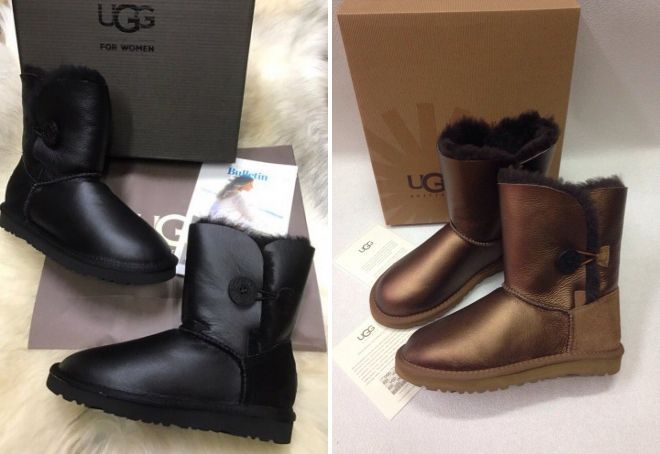 обливные женские угги