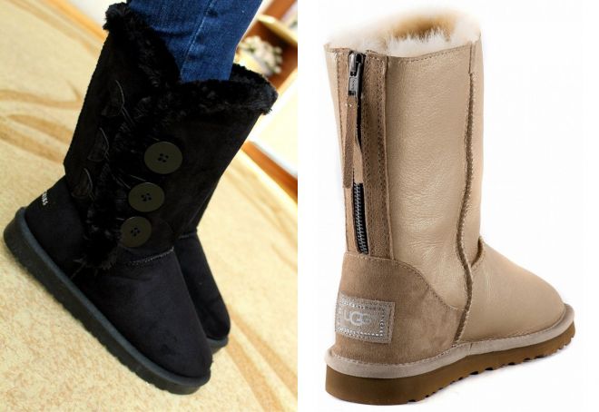 женские зимние угги