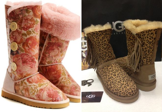 натуральные женские угги