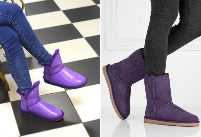 теплые женские угги