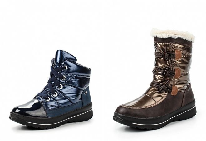 теплые дутики на зиму